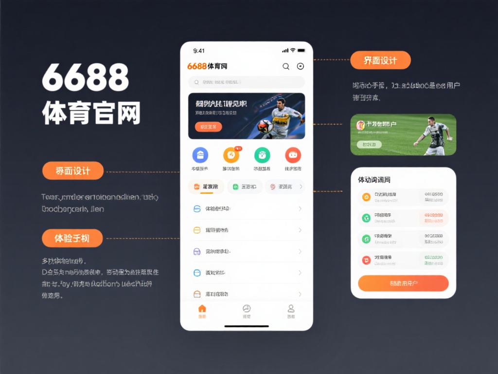 6688体育官网的界面设计简洁明了，用户可以轻松找